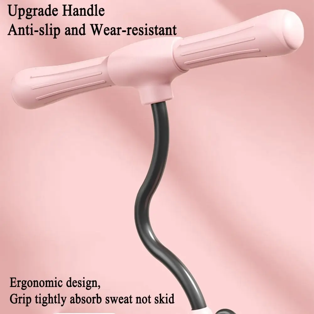 Cartoon Panda Jumping Ball Toys Double Ball Anti-slip ' Bouncy Ball Adjustable Grip High Resilience Elastic Balance Ball Toys