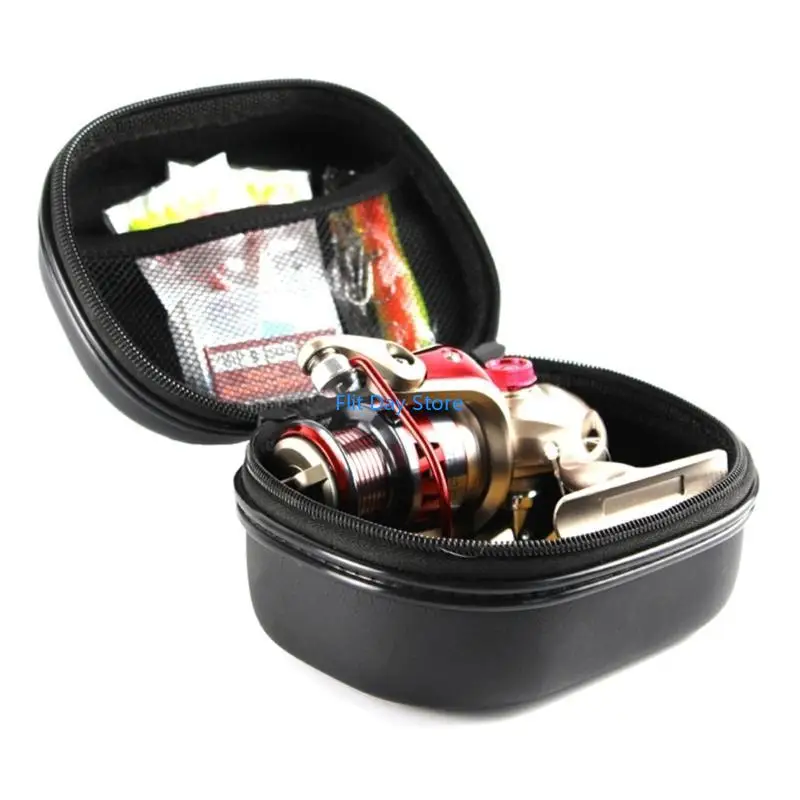 F92C Fish Reel Túi kéo sợi Case PU Vật liệu bảo vệ vỏ cứng Shockproofproof Waterproof No