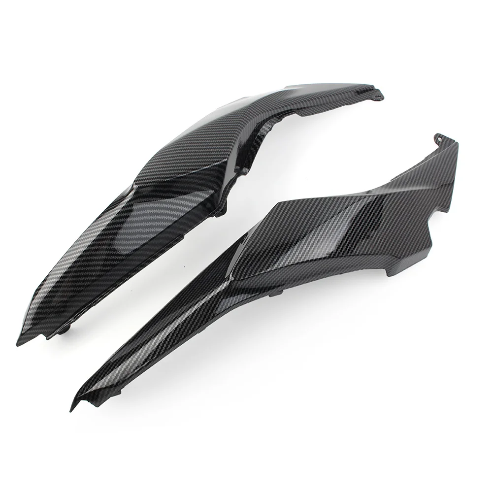 2x Carbon Fiber Motorbike Rear Tail Side Seat Fairing For Kawasaki NINJA 650 ER6F Z650 2017 2018 2019 2020 2021