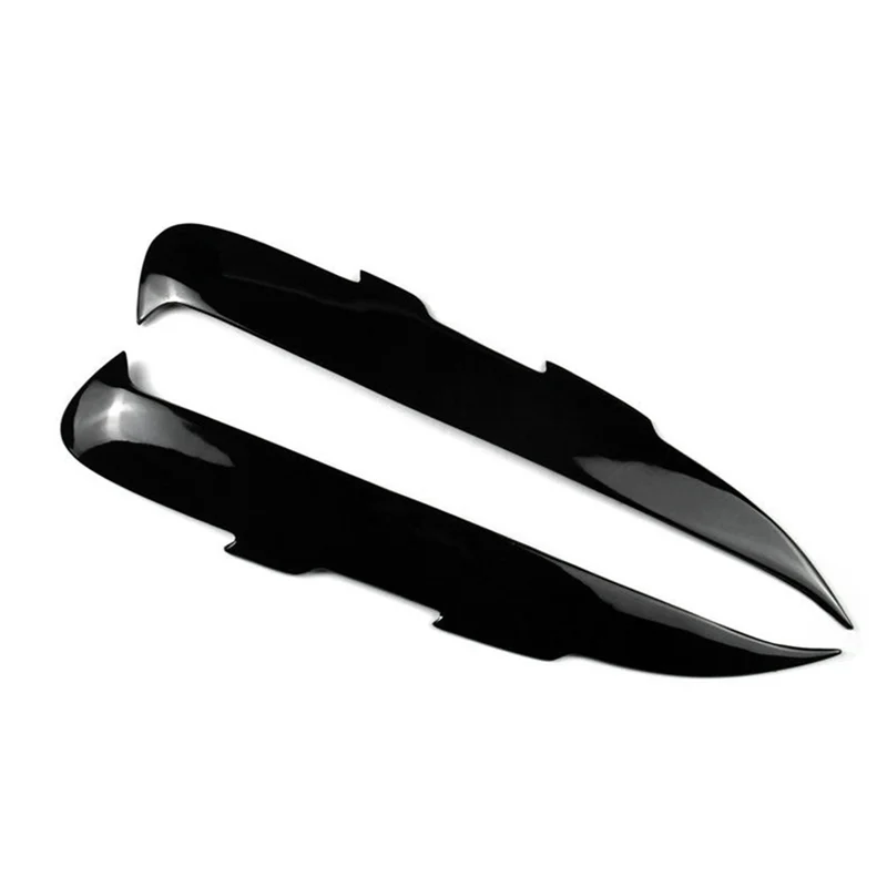 

A69R-Car Front Headlight Eyebrow Resin Head Light Eyelid Eyebrow For Mazda MX-5 Miata MX5 2005-2014
