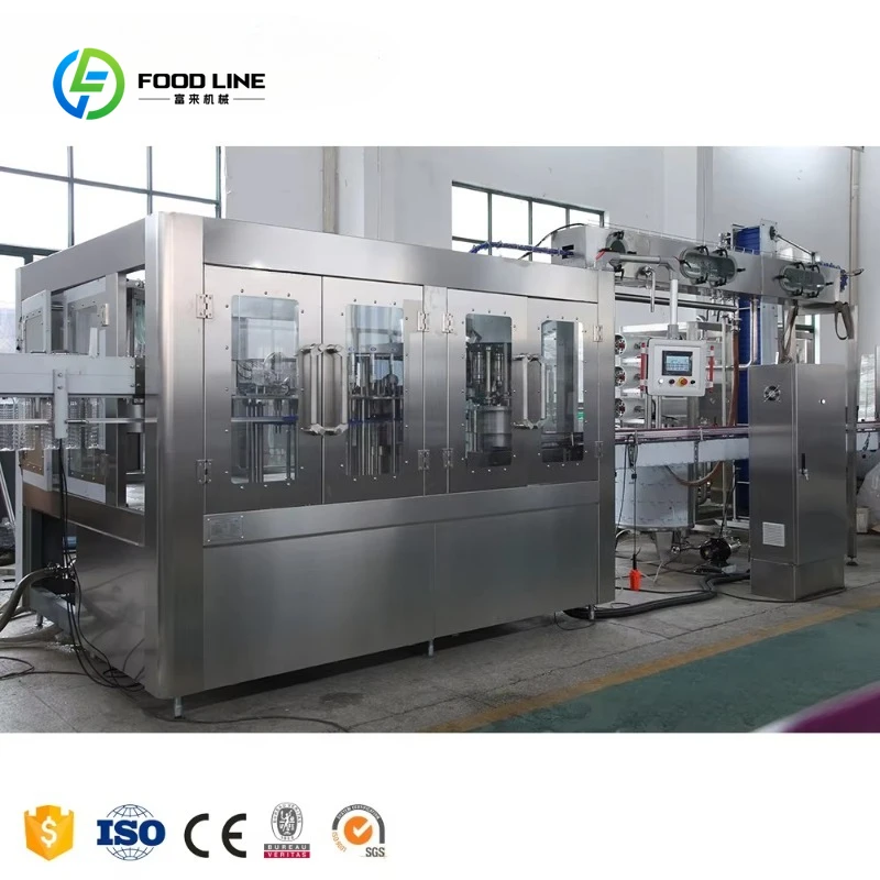 

Customized Complete PET Bottled Water Beverage Filling Machine Carbonated Soda Soft Drink Production Line