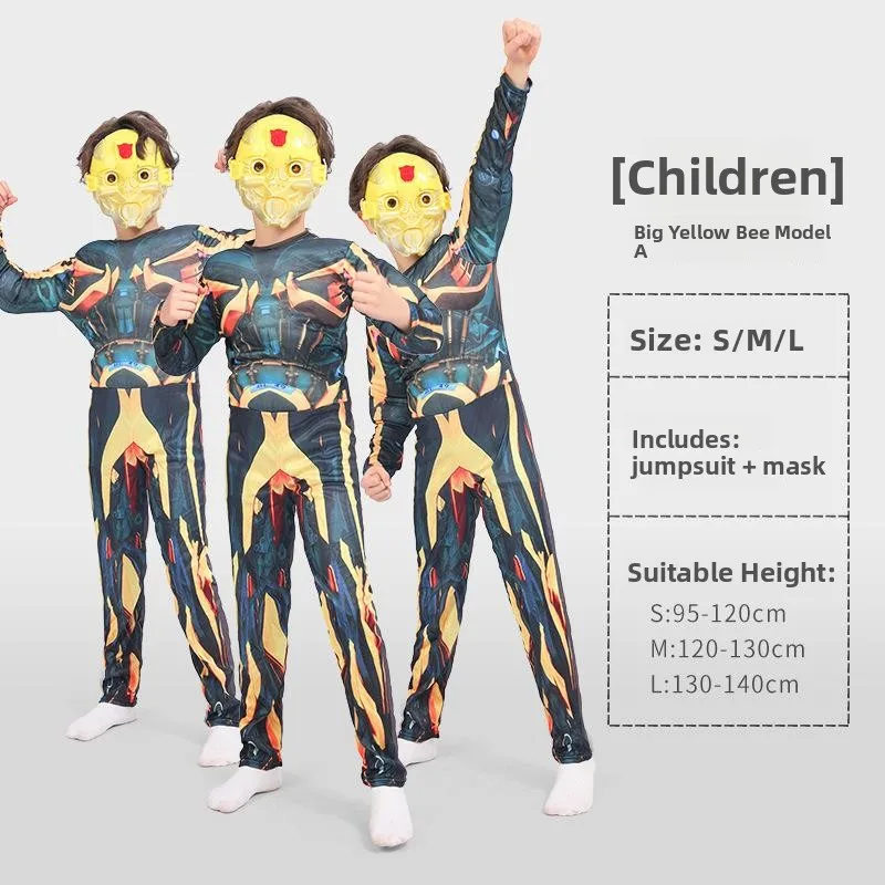 ชุดคอสเพลย์เด็ก ชุดกล้ามเนื้อ ไอรอนแมน ซุปเปอร์แมน ออพติมัส ไพรม์ สำหรับเด็ก คุณภาพดี