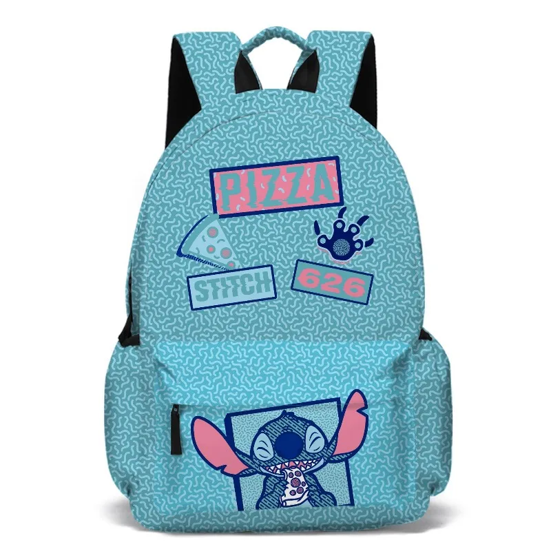 Disney Backpack for Women Girls Students Kids Stitch Cartoon Large Capacity Durable Fashion School Children's Shoulder Bag