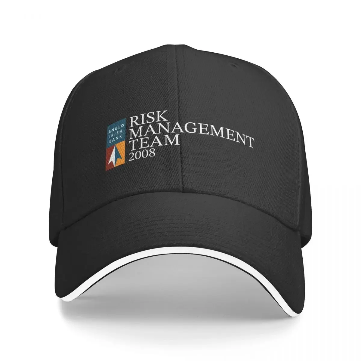 Anglo Irish Bank Risk Management Team Baseball Cap Ball Cap Sunscreen New In Hat Rave Hats Man Women's