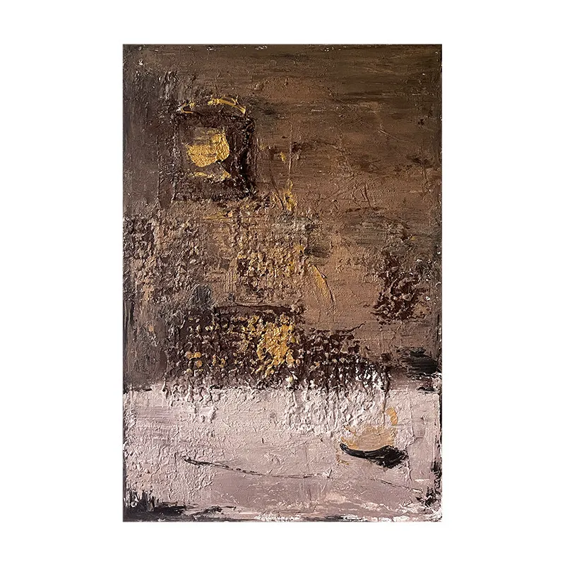 Wabi Sand Wind Advanced Sense Abstract Texture Texture Oil Painting