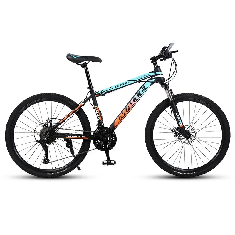 Bicicleta de montaña de campo traviesa de 26 ", bicicletas con Pedal de freno de disco de velocidad Variable para carreras al aire libre para hombres y mujeres