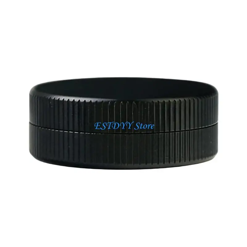 

G6DE Portable Pills Storage Case Waterproof Aluminium Alloy Round Daily Container For Outdoor Activities