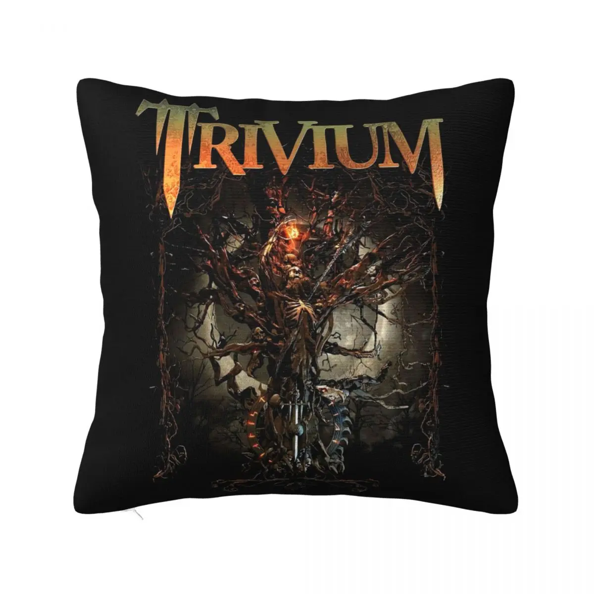 Trivium American Heavy Metal Band Sizes S To 6Xl Design Cartoon Character Anime On Sale Trend Pillow Case