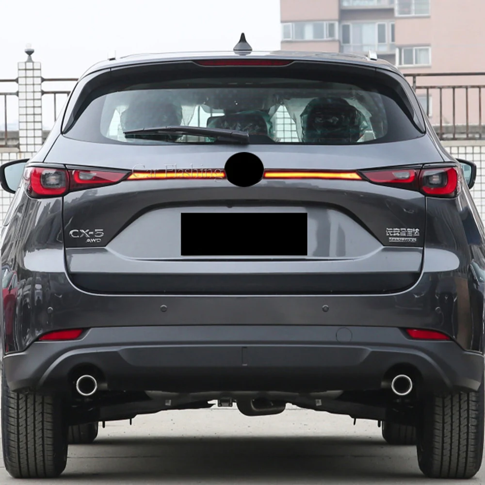 cx-5 cx5 2022 2023 車のリアバンパートランクテールライト LED
