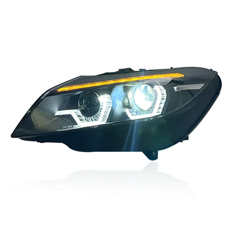 Applicable to 09-16 BM W Z4 headlight assembly E89 modified xenon lens led daily running light streamer steering