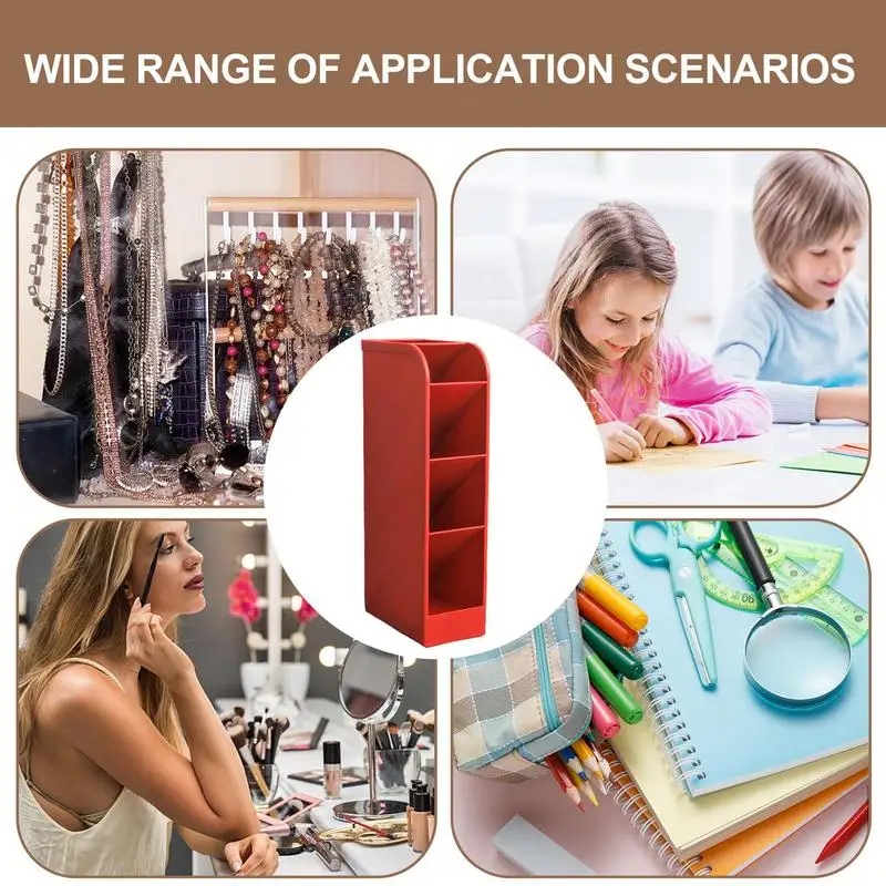 متعددة الوظائف سميكة مكتب منظم ، 5 حامل القلم الشبكة ، منظم قلم رصاص سعة كبيرة