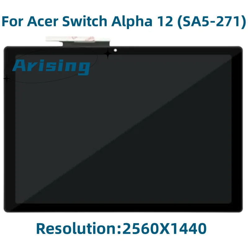 Imagem -02 - Substituição do Conjunto do Digitador da Tela Sensível ao Toque Display Lcd para Interruptor Acer Alfa 12 Sa5271lcd N16p3 12