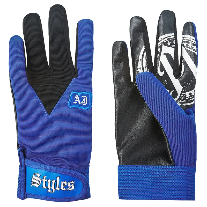 AJ Styles Blue Gloves The Phenomenal Red Gloves Set IWGP PWG ROHpure TNA Wrestling The Phenomenal One Styles Clash Merchandise