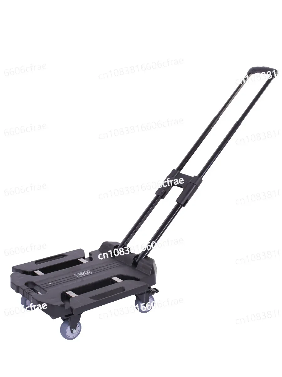 Trolley Lightweight Express Trailer Fully Folding Flat Panel Portable Tie Rod Trolley Handling Household Trolley