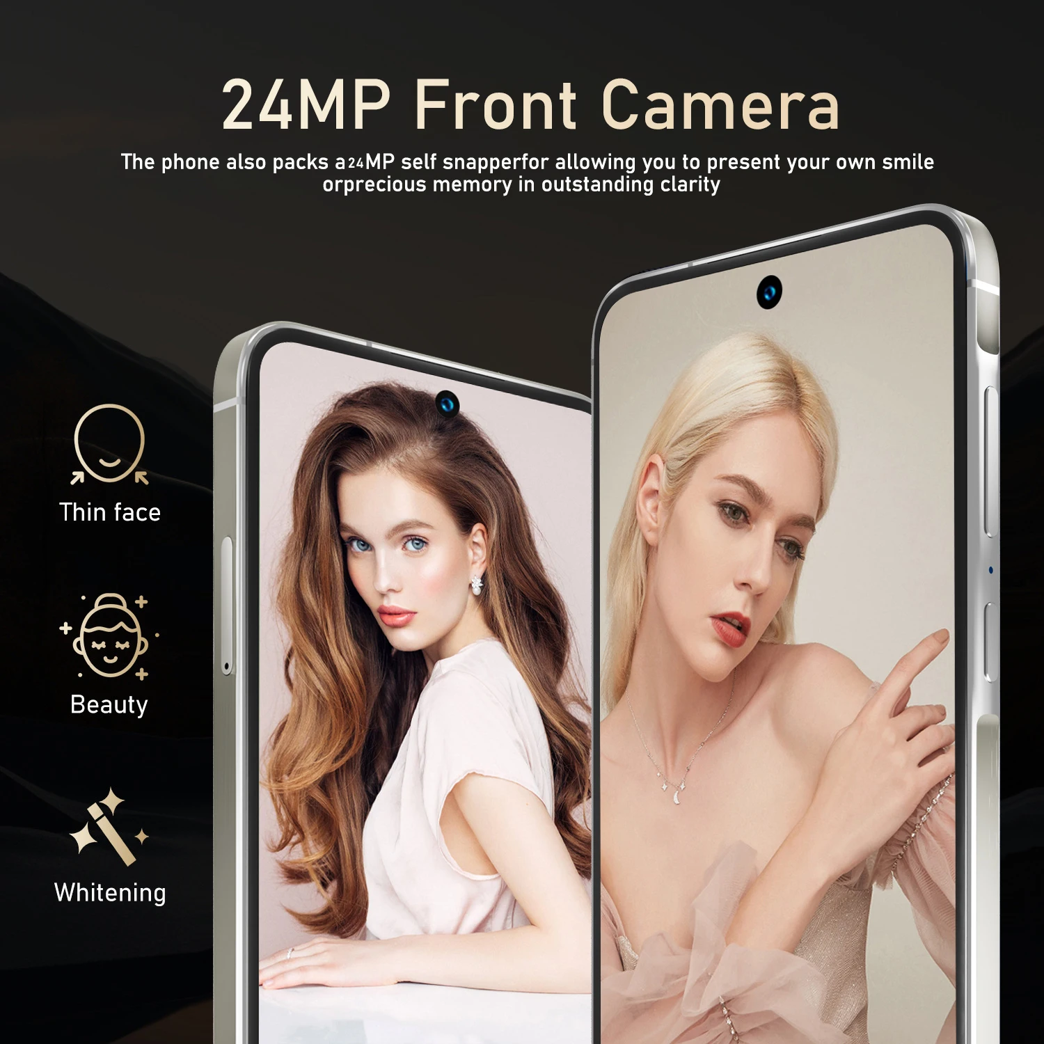 FUFFI A56 Smartphone Android 12GB / 512GB 5000mAh Battery 1080x1560HD 6.63 Inch Phone 24MP+48MP Camera 4G Network Mobile Phones