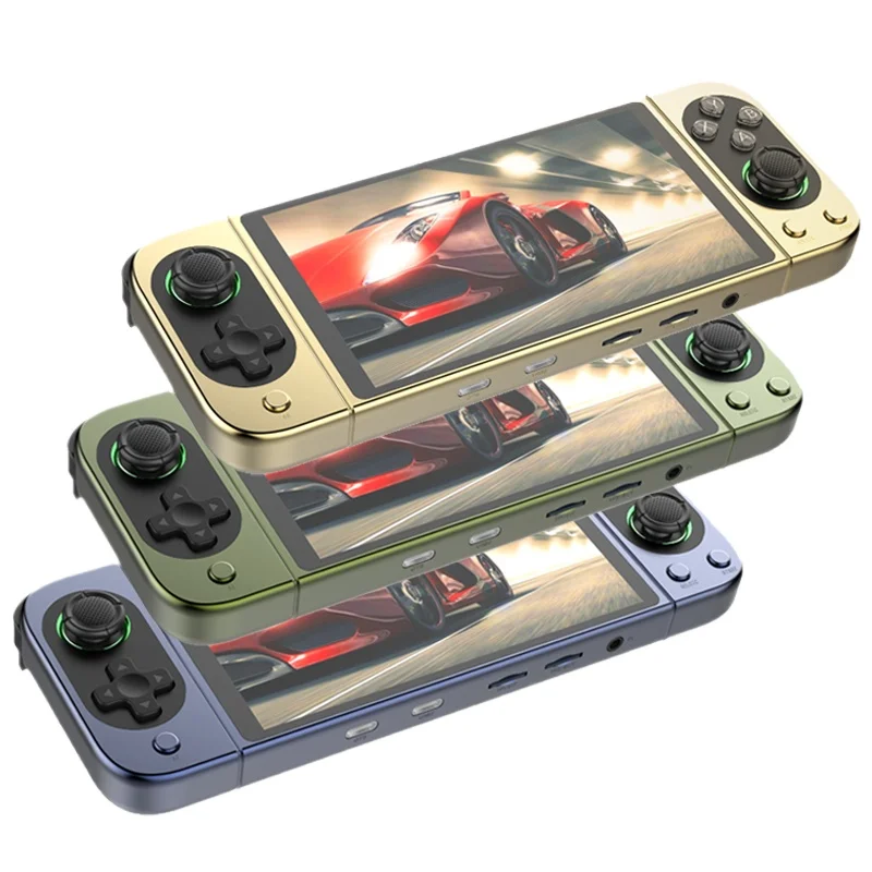 Open Source Retro Handheld Console D-50PLUS Linux System 5.0 inch Upgrade Touch Screen support WIFI Bluetooth Video Player