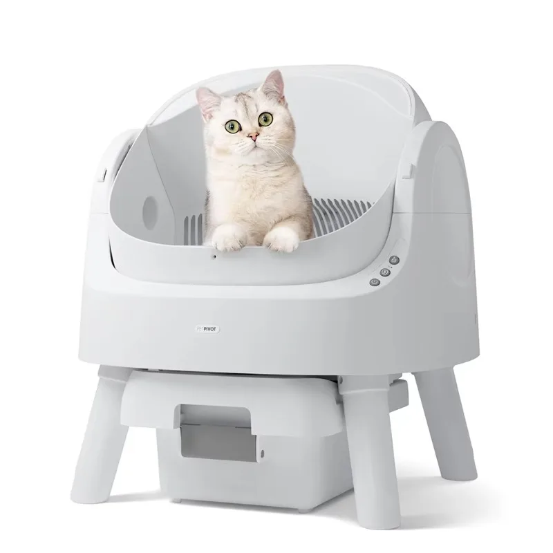 new cat products for Cat litter automatic box self-cleaning pet toilet sifting cat litter