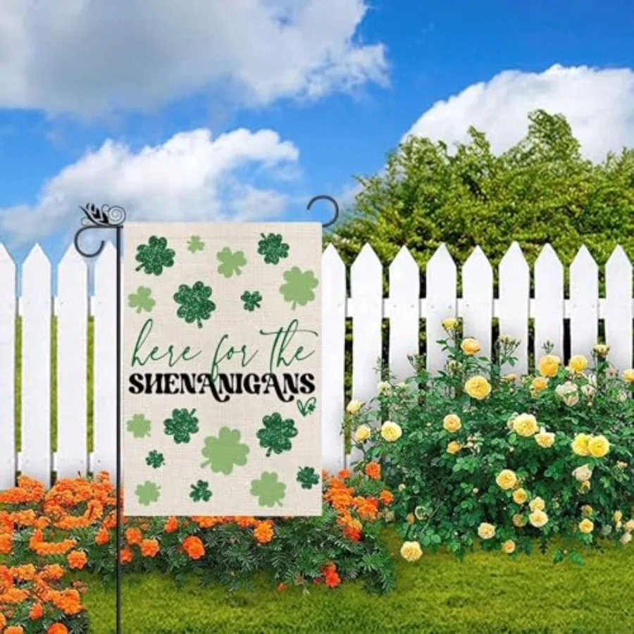 Seasonal Garden Flags Funny Seasonal Double Sided Flags Set of 11 Holiday Farmhouse Indoor Christams Gifts Outdoor Yard Lawn De