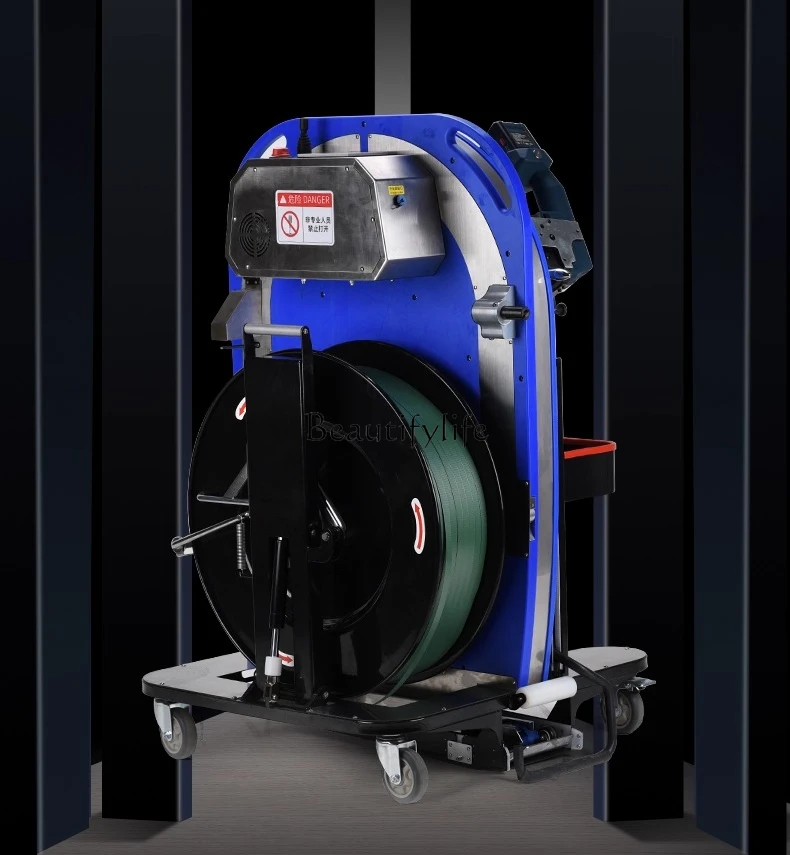 2 Automatic strapping baler strapping belt tightening integrated automatic baler pp belt PET plastic steel belt