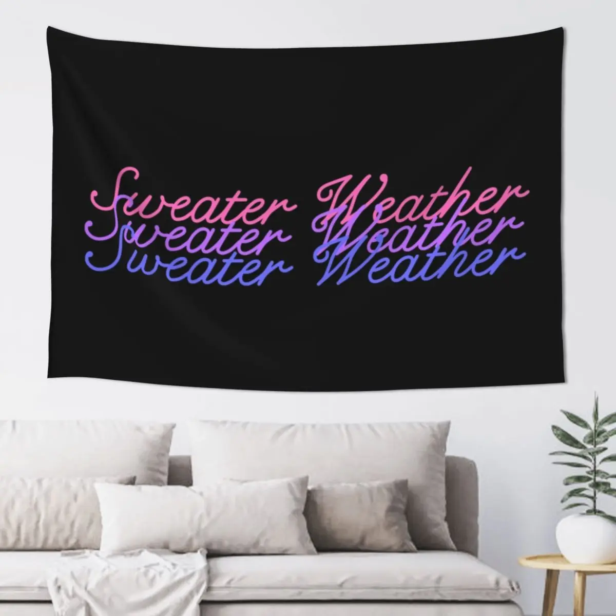 Sweater Weather! Tapestry Decoration Aesthetic Home Supplies Tapestry