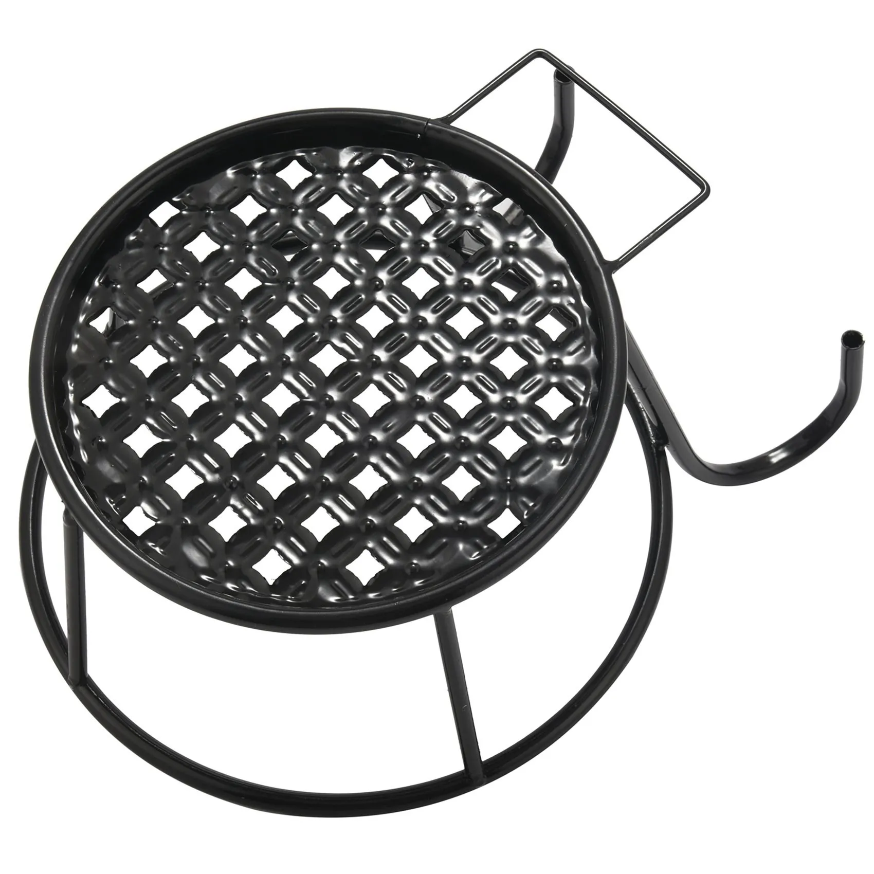 ABGE-3X Metal Flower Holder Shelf Stand Hanging Pots Basket Plant Garden Wall Storage