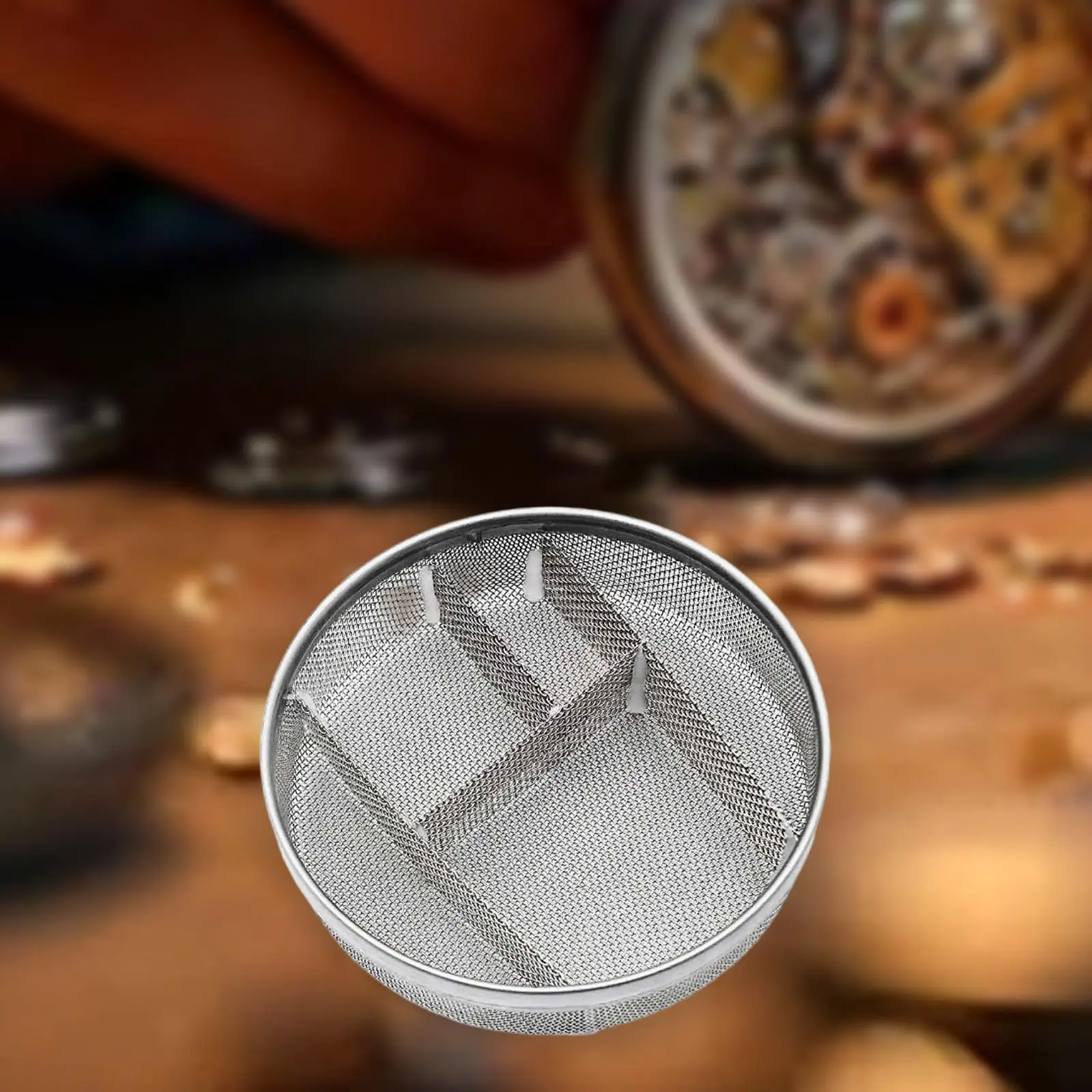 Watch Cleaner Basket for Watch Cleaning Machines Stainless Steel Tray Jewelry Repair and Miniature Storage