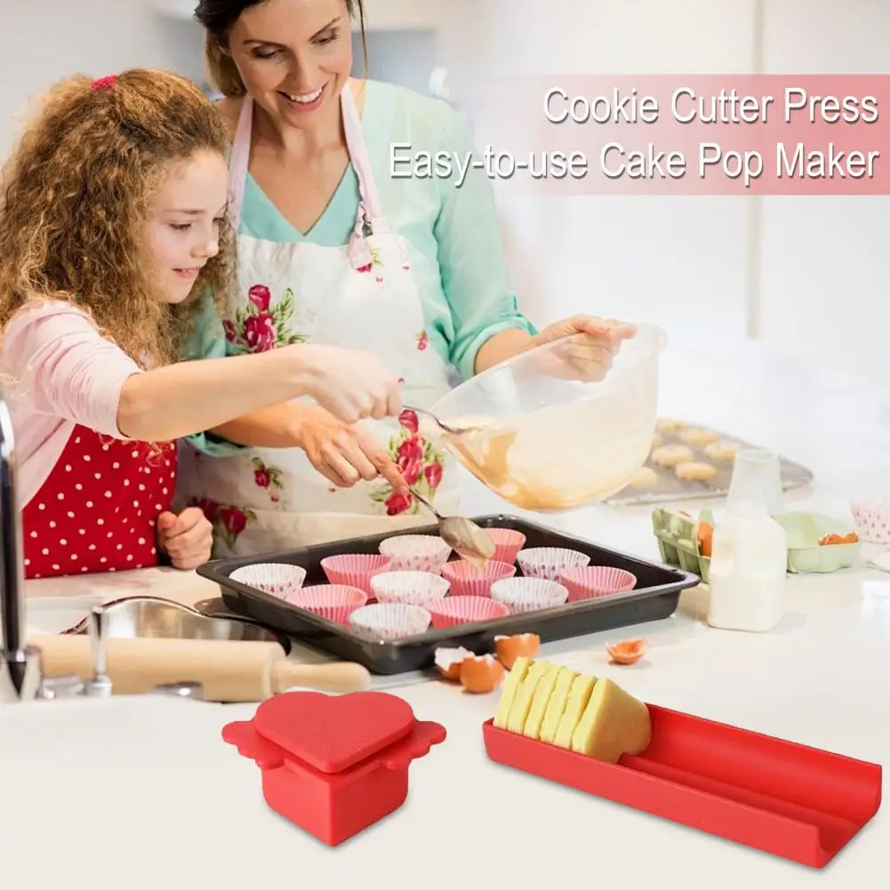

Baking Supplies Kit Cake Pop Mold Set for Easy Baking Circle Maker Pla Cutter Molds for Cake Decorating Accessories