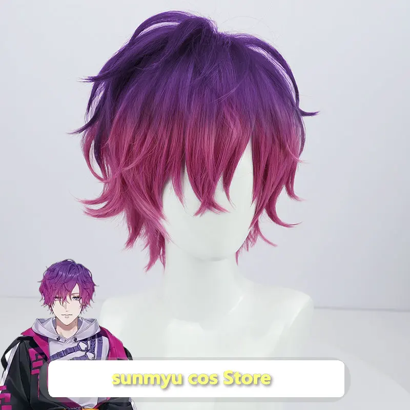 

Nijisanji Vtuber Uki Violeta Косплей Парик