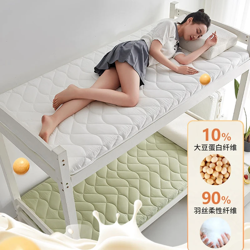 Soybean fiber mattress dormitory student single room dormitory bunk bed padded mattress home