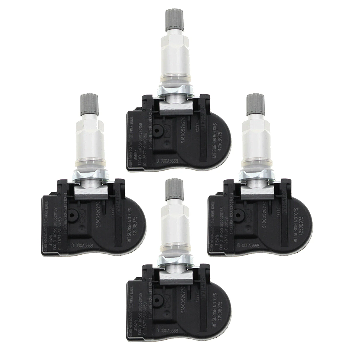 4PCS TPMS Tire Pressure Monitoring Sensor 4250B975 for Mitsubishi Outlander Lancer RVR Eclipse Cross I-MiEV Mirage