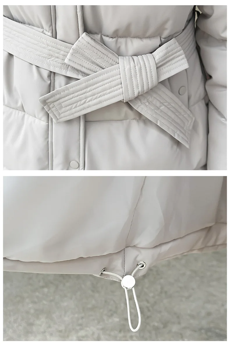 Korean Fashion 2026 Winter New Solid Color Long Sleeve Hooded Cotton Jacket Women's Fashion Versatile Simple Warm Casual Jacket