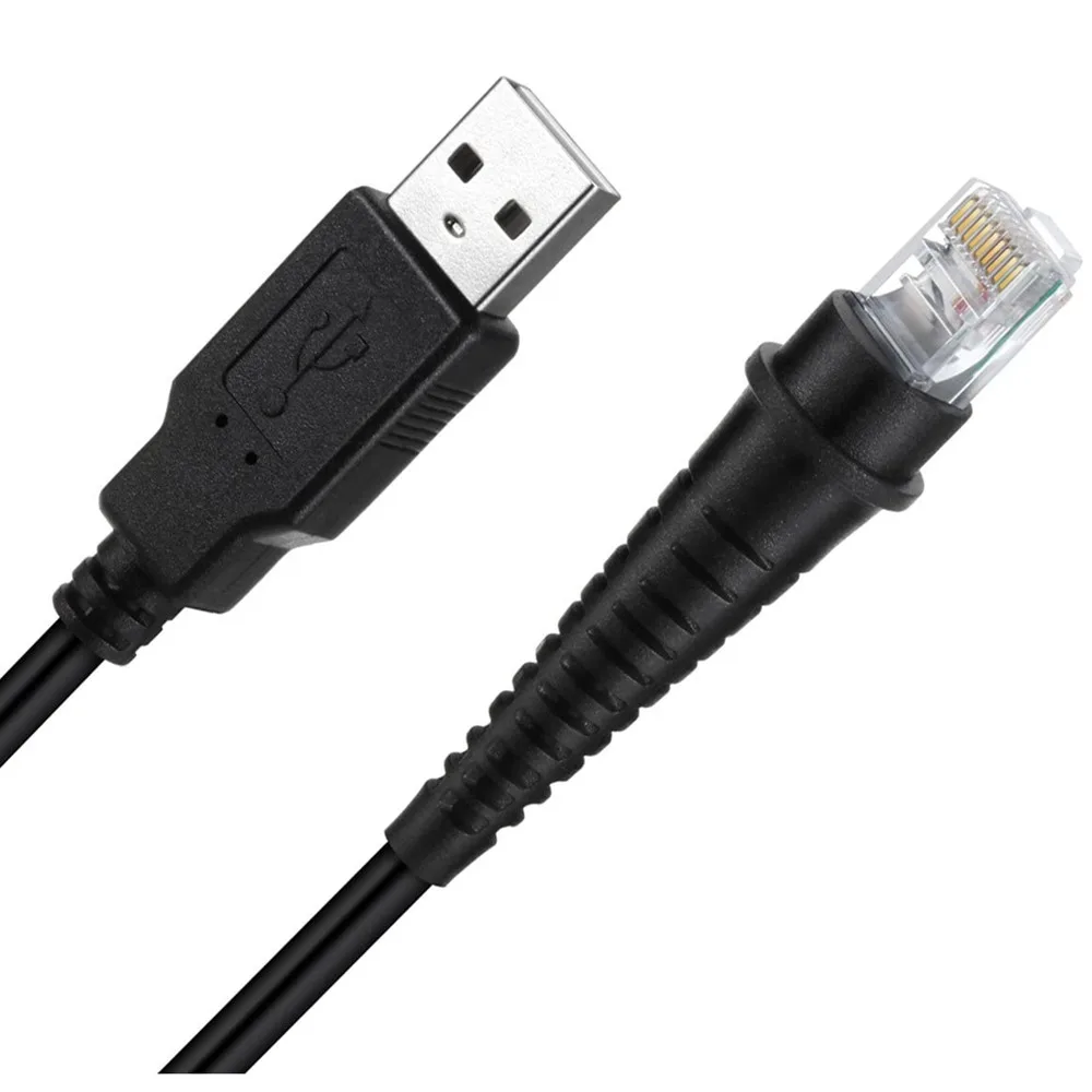 6FT USB to RJ50 Cable for Honeywell Metrologic BarCode Scanners MS5145, MS7120, MS9540, MS7180, MS1690, MS9590, MS9520