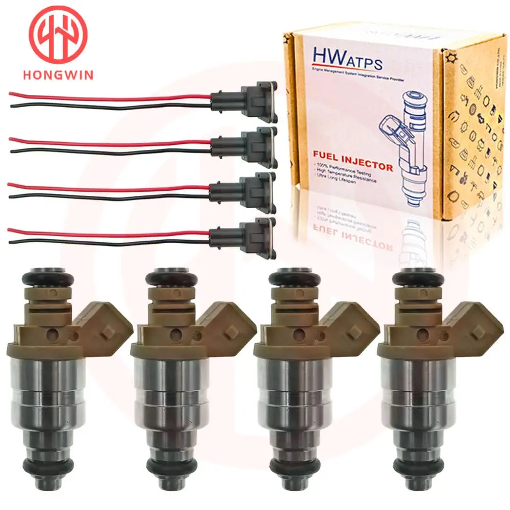 

4PCS New Fuel Injector Oil Spray Nozzle For Chevrolet Daewoo Matiz Petrol / LPG 96518620 96620255 96351840 ADG02801 75114255