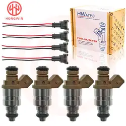 4PCS New Fuel Injector Oil Spray Nozzle For Chevrolet Daewoo Matiz Petrol / LPG 96518620 96620255 96351840 ADG02801 75114255