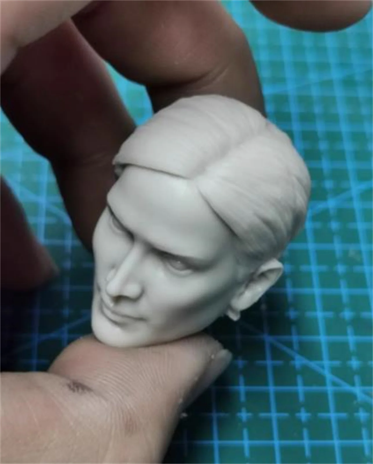 Некрашенная 1/6 масштабная женщина-солдат Кэрри-Дне Мосс голова лепка Азия для масштаба 1:6 голова фигурка тело хобби игрушка