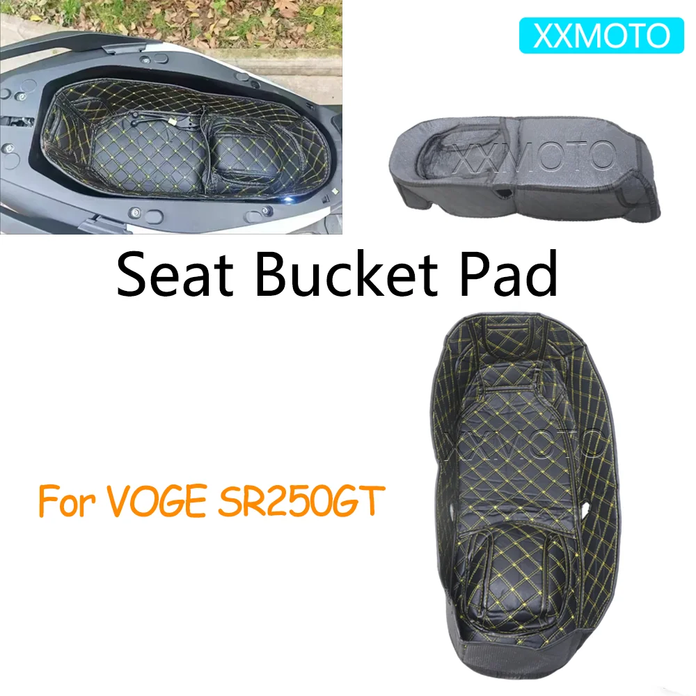 

For VOGE SR250GT SR 250GT SR250 GT SR 250 GT Motorcycle Seat Bucket Pad Storage Box Pad Cargo Luggage Trunk Protector Cover