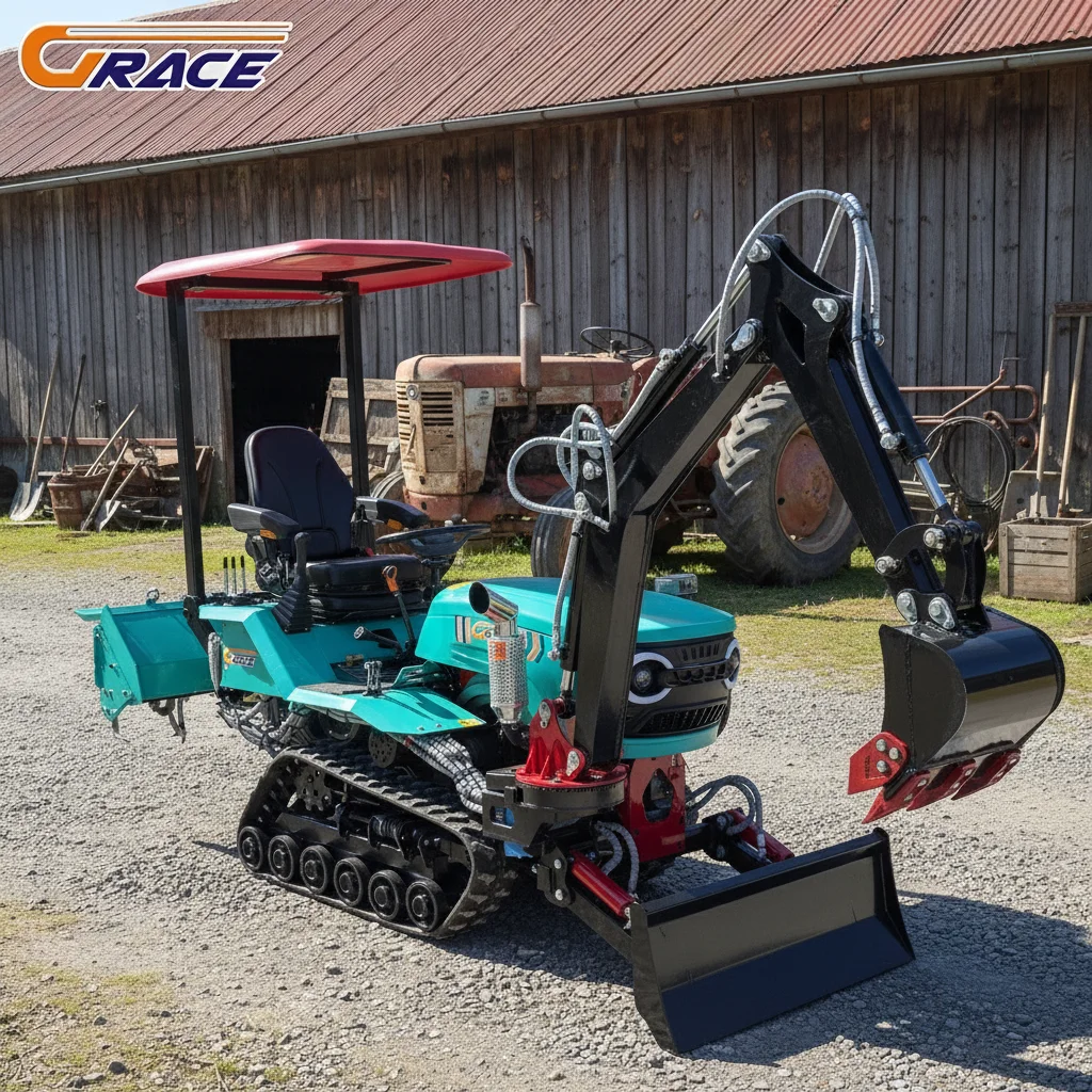 

Customize Durable Agricultural Tractor Strong Power Efficient Land Management Machine