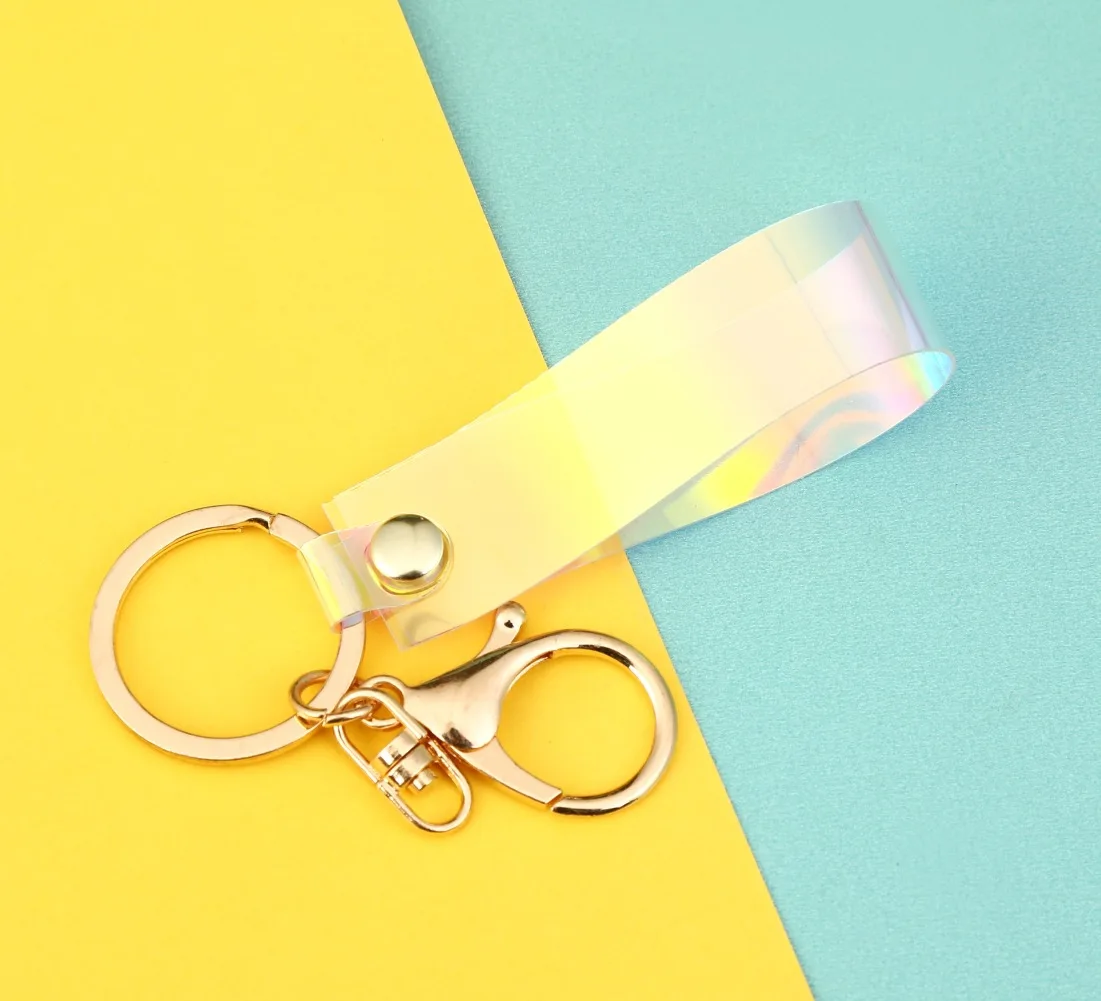 سوار معصم من جلد مينسو، حلقة سلسلة مفاتيح، قلادة، سوار معصم ملون، حبل حقيبة، شعار مطبوع، عصري