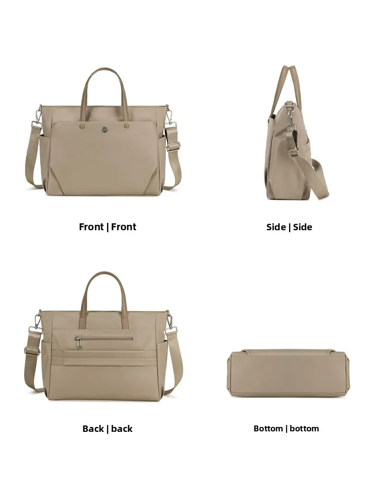 

Large Capaci Ladies Handbag Laptop Bag Tote Crossbody Bag oulder Bag Casual Briti Sle Soft Fabric Purse for Youth