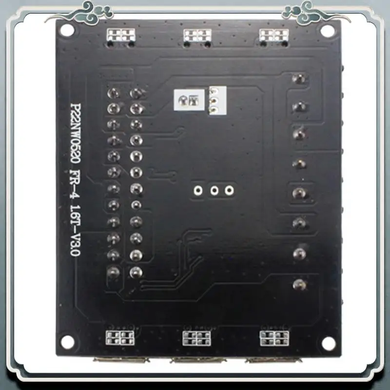 Premium 24 Pins ATX Power Supply Breakout Board And Acrylic Case Kit Module Adapter Power Connector Support 3.3V/5V/12V Easy Ins