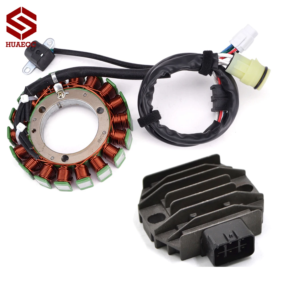 

Stator Coil and Regulator Rectifier for Yamaha YFM400 Kodiak 4WD YFM350 Bruin 2x4 4x4 YFM400F Grizzly 400 YFM400A Kodiak 400 2WD