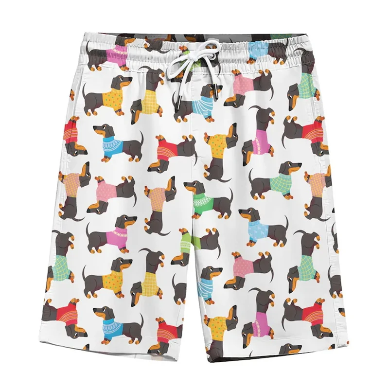 

Mens Novelty 3D Cat Print Beach Shorts Casual Summer Swim Trunks Lightweight Board Shorts For Beach Surfing Outdoor Activities