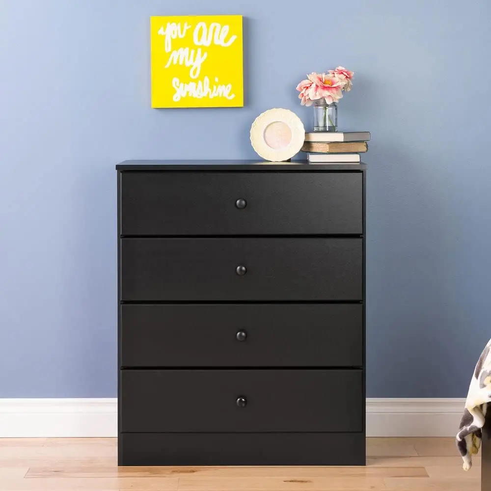 NEW Astrid 4 Drawer Dresser for Bedroom, Chest of Drawers, Bedroom Furniture, Clothes Storage and Organizer,NEW USA