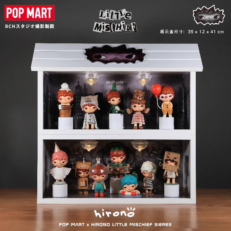 

Подлинная серия POPMART HIRONO Little Mischef, слепая коробка, сумка для догадок, кавайная коробка для фигурок аниме, милая кукла, модный сюрприз, настольные подарки