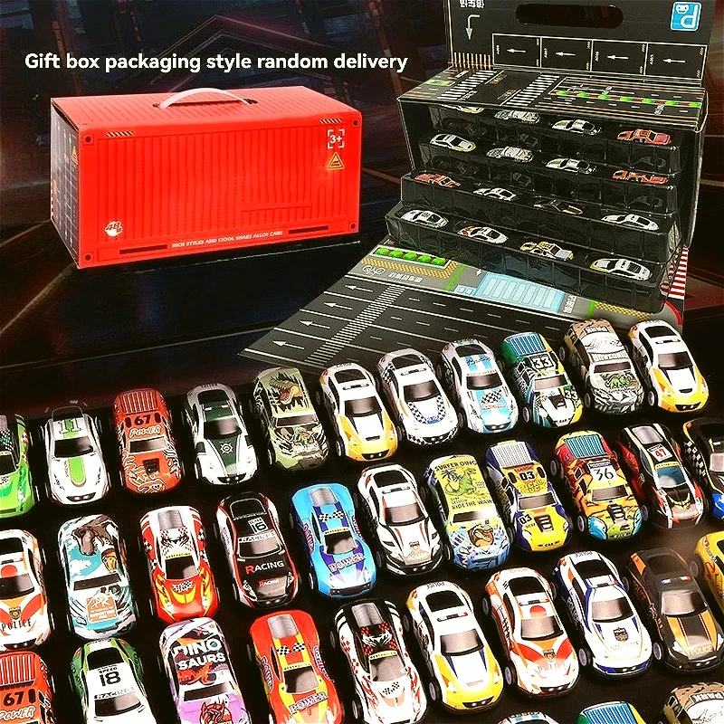 Simulation Alloy Inertia Car Suit Simulation Parking Lot Toy Container Modeling Gift Box Car Toy Model Car Toys For Boys Saecb5Dac855B4E978954B943D41175C0Z