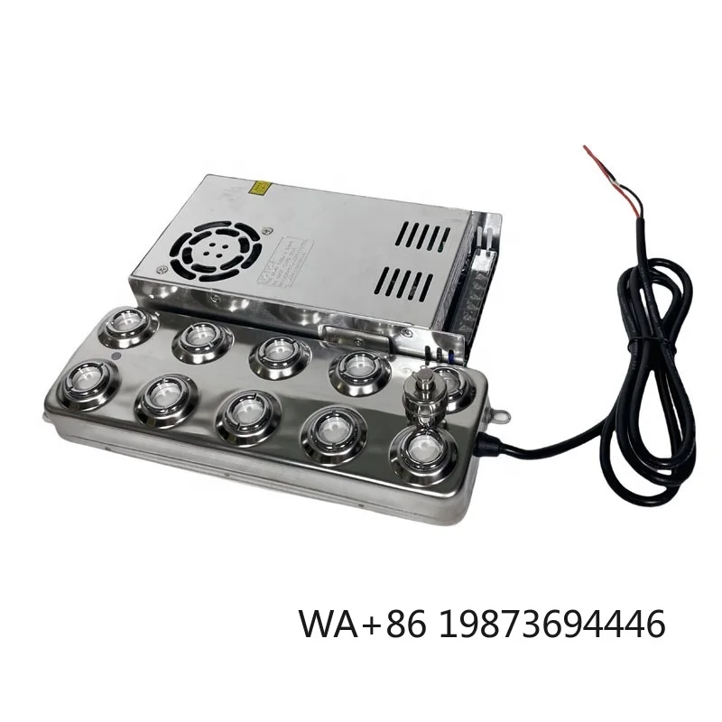 10 Head Ultrasonic Mist Maker, Water Feature Shows Fountain Atomizer