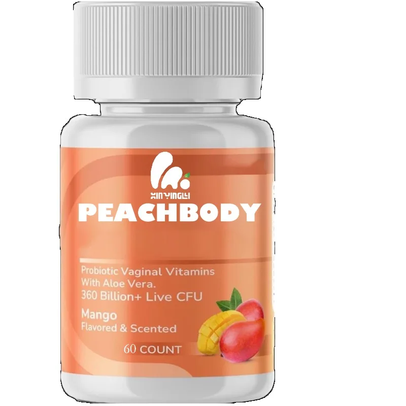 

Mango flavored probiotic capsules contain aloe vera, stevia, 11 strains of bacteria, and over 360 billion live CFU