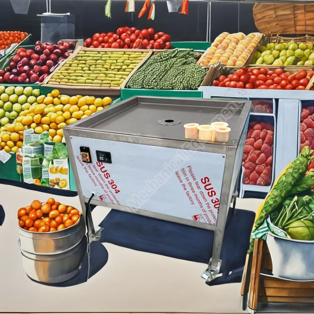 

Fruit and vegetable separator, romaine lettuce 8-petal splitter, wild rice
