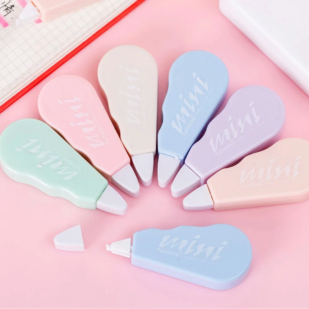 6Pcs Cute Correction Tape Kawaii Macaron Correction Tape Altered Tools School Office Stationery Kids Sweet Novelty Supplies