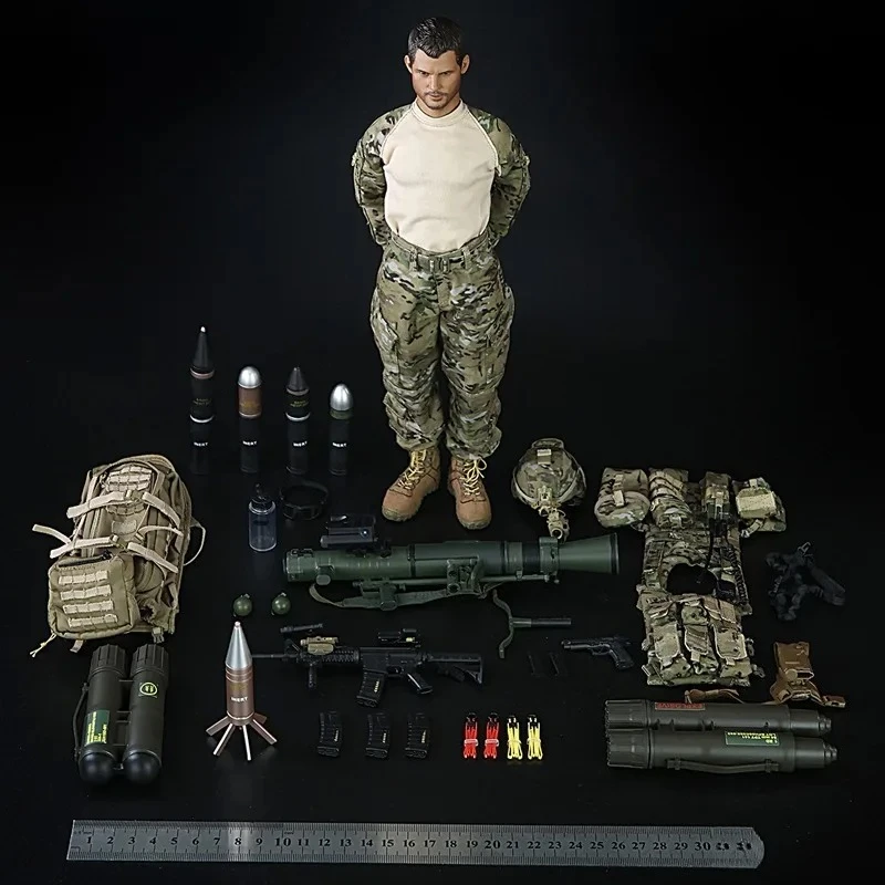 JEU M043 1/6 スケール空挺男性兵士ボディモバイルドールモデルフィットアクションフィギュア戦闘シーンアクセサリーギフトを収集